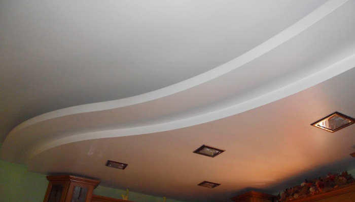 curved ceiling soffits by Waidelich Drywall of Bemidji, MN